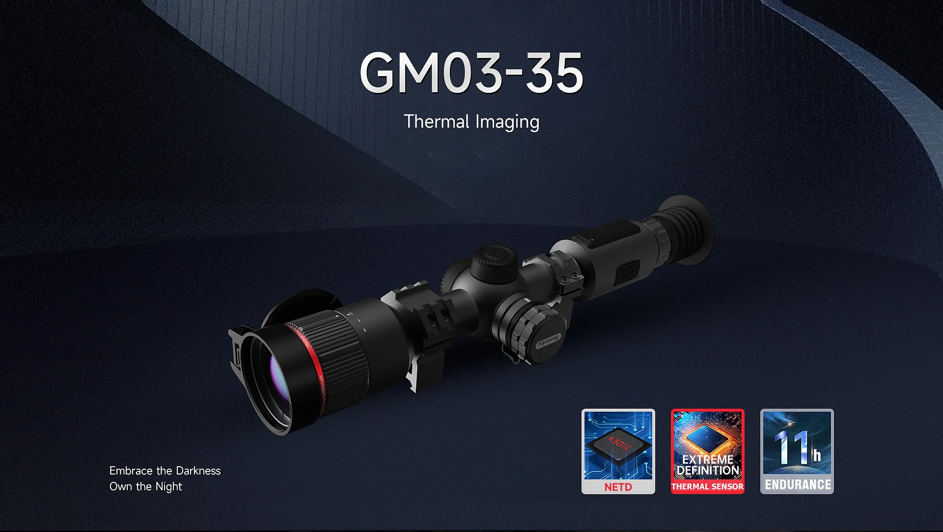 SYTONG GM03-35 THERMAL RIFLE SCOPE 384x288 SENSOR