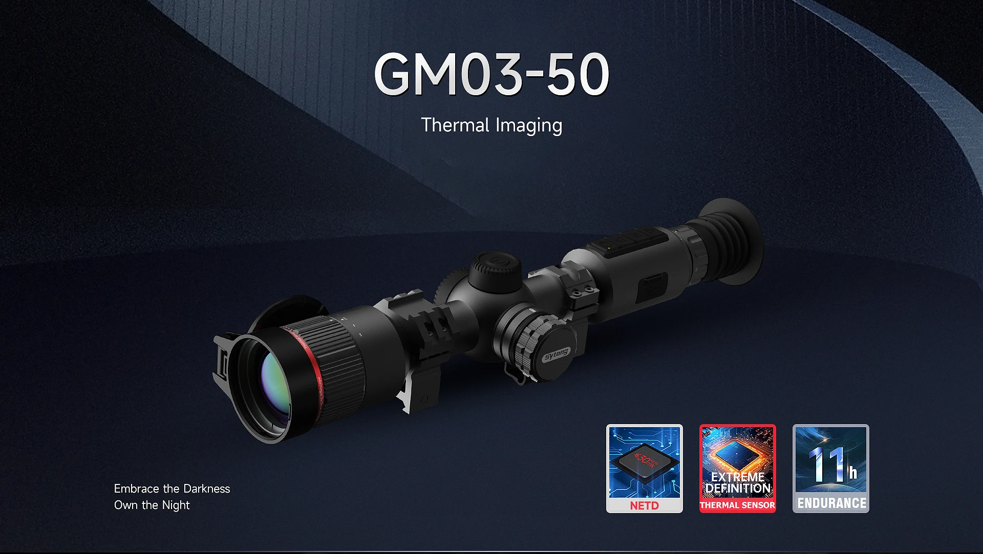 SYTONG GM03-50 THERMAL RIFLE SCOPE 384x288 SENSOR