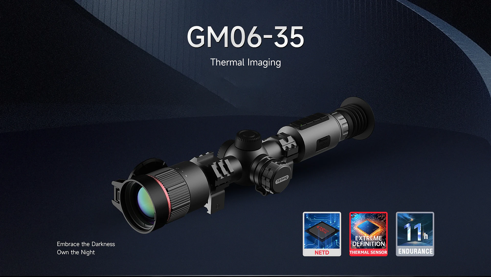 SYTONG GM06-35 THERMAL RIFLE SCOPE 640x512 SENSOR